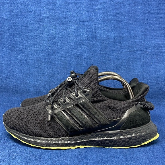 Size 10 - Adidas Ivy Park x UltraBoost Black Hi-Res Yellow - GX0200 - PreOwned main image 8